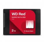 Western Digital Red SA500 2TB NAS SATA III 3D NAND 2.5 Inch Internal Hard Drive 8WDS200T2R0A