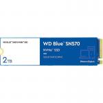 Western Digital Blue 2TB SN570 PCIe G3 M.2 NVMe Internal Solid State Drive 8WDS200T3B0C