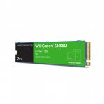 Western Digital Green 2TB PCIe G3 QLC NVMe M.2 Internal Solid State Drive 8WDS200T3G0C