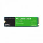 Western Digital Green SN350 M.2 500GB PCI Express 3.0 TLC NVMe Internal Solid State Drive 8WDS500G2G0C