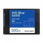 Western Digital Blue SA510 500GB SATA 6Gbs 2.5 Inch V3 560Mbs Read Speed 510Mbs Write Speed Internal Solid State Drive 8WDS500G3B0A