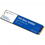 Western Digital Blue SN580 500GB M.2 PCI Express 4.0 TLC NVMe Internal Solid State Drive 8WDS500G3B0E
