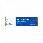 Western Digital Blue SN580 500GB M.2 PCI Express 4.0 TLC NVMe Internal Solid State Drive 8WDS500G3B0E