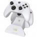 Xbox Series X S White Wireless Controller with Venom Twin Docking Station 8XB10441130KTO