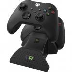 Xbox Series X S Black Wireless Controller with Venom Twin Docking Station 8XB10441131KTO