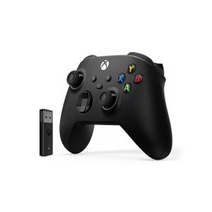 Xbox Carbon Black USB-C and Bluetooth Wireless Gaming Controller with