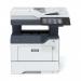 The photo shows a sleek and modern black printer with the iconic Xerox logo on its front. It has a digital display screen and several buttons for easy operation. The printer is compact and designed for fast, efficient printing with duplex capabilities.