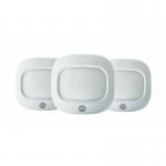 Yale Motion Detector 3 Pack - Wireless; 200m Range; Intruder and Sync Alarm Accessory 8YAAC3PIR