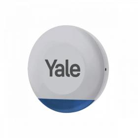 Yale Grey Outdoor Siren - Up to 100dB Adjustable Siren; Flashing LED Lights; Weatherproof; Real-Time Alerts; Up to 1km Range Protection 8YAALESG1AG