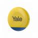 Yale Yellow Outdoor Siren - Up to 100dB Adjustable Siren; Flashing LED Lights; Weatherproof; Real-Time Alerts; Up to 1km Range Protection