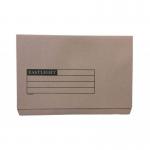 ValueX Document Wallet Full Flap Foolscap 270gsm Buff (Pack 50) 45412DENT 94336PG