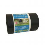 The Green Sack Extra Strong Refuse Sack 60 Litre Black Roll (Pack 50) 0703111 95036CP