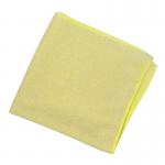 ValueX Microfibre Cloth 38 x 38cm Yellow (Pack 10) 0707038 95127CP