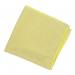 ValueX Microfibre Cloth 38 x 38cm Yellow (Pack 10) 0707038 95127CP