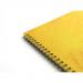Silvine Luxpad Pressboard Notebook Twinwire Tinted Yellow Paper A4 Yellow (Pack 5) PRA4Y 95435SC