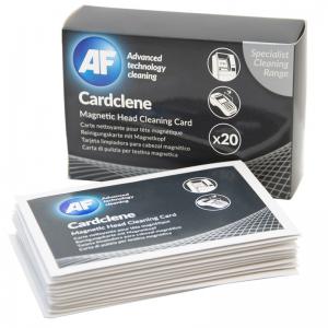 AF Cardclene Impregnated Card Reader Cleaning Cards Pack 20