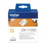 Brother Black On White Shipping Label Roll 62mm x 100mm 300 labels - DK11202 BRDK11202