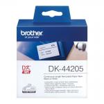 Brother Continuous Removable Paper Roll 62mm x 30m - DK44205 BRDK44205