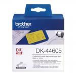 Brother Yellow Removable Paper 62mm x 30.5m - DK44605 BRDK44605