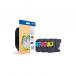 Brother Cyan Magenta Yellow High Capacity Ink Cartridge Multipack 3 x 8ml (Pack 3)- LC125XLRBWBP BRLC125XLRBWBP