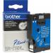 Brother Black On White PTouch Ribbon 12mm x 7.7m - TC201 BRTC201