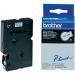 Brother Black On White PTouch Ribbon 9mm x 7.7m - TC291 BRTC291