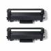 Brother Black Toner Cartridge Twin Pack 2 x 3k pages (Pack 2) - TN2420TWIN BRTN2420TWIN