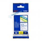 Brother Blue On Clear PTouch Ribbon 12mm x 8m - TZE133 BRTZE133