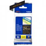 Brother Gold on Black PTouch Ribbon 24mm x 8m - TZE354 BRTZE354