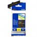 Brother Gold on Black PTouch Ribbon 24mm x 8m - TZE354 BRTZE354