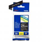 Brother White On Black PTouch Ribbon 24mm x 8m - TZE355 BRTZE355