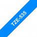 Brother Glossy White On Blue Label Tape 12mm x 8m - TZE535 BRTZE535