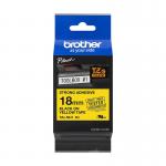 Brother Black On Yellow Strong Label Tape 18mm x 8m - TZES641 BRTZES641