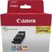 Canon CLI-526 CMY Standard Ink Cartridge 9ml - 4541B018 CACLI526CMYC