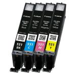 Canon CLI-551 Ink Cartridge CMYBK MULTI - 6509B015 CACLI551MULTIC