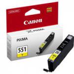 Canon CLI551Y Yellow Standard Capacity Ink Cartridge 7ml - 6511B001 CACLI551Y