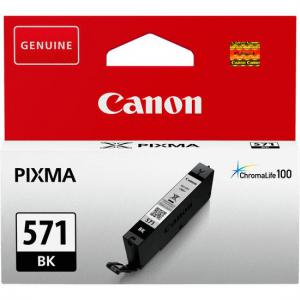 Canon CLI571BK Black Standard Capacity Ink Cartridge 7ml - 0385C001