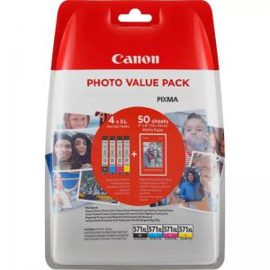 Click to view product details and reviews for Canon Cli571 Cmyk High Yield Ink Cartridge 11ml 0332c006.