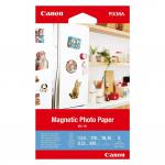 Canon MC-G01White 4 x 6 inch Magentic Photo Paper 5 sheets - 3634C002 CAMG1014X6