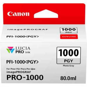 Click to view product details and reviews for Canon Pfi1000pgy Photo Grey Standard Capacity Ink Cartridge 80ml.