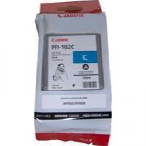 Click to view product details and reviews for Canon Pfi102c Cyan Standard Capacity Ink Cartridge 130ml 0896b001.