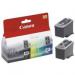 Canon PG40 CL41 Black Cyan Magenta Yellow Standard Capacity Ink Cartridge Multipack 2 x 16ml + 2 x 12ml (Pack 4) - 0615B043 CAPG40-CL41