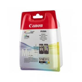 Canon PG510 Black Standard Capacity Ink Cartridge 9ml - 2970B001 CAPG510