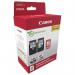 Canon PG540CL541 CMYK PVP Standard Ink Cartridge 8ml + Photo Paper - 5225B013 CAPG540/CL541PVP