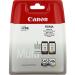 Canon PG545 CL546 Black Tri- Colour Standard Capacity Ink Cartridge Multipack 2 x 8ml (Pack 2) - 8287B005 CAPG545/CL546