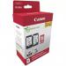 Canon PG-545CL-546 Black & Colour Standard Ink Cartridge 8ml + Photo Paper 101.6 x 152.4mm 50Pk - 8287B008 CAPG545/CL546PVP