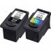 Canon PG- 560CL-561 Black & Colour Standard Ink Cartridge 1 x 7.5ml + 3 x 8.3ml + Photo Paper 100 x 150mm 50Pk - 3713C008 CAPG560CL561PVP