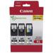 Canon PG-560 Black & Colour 2 x 14.3ml + 1 x 12.2ml - 3712C009 CAPG560XLX2CL561XL