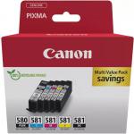 Canon PGI580CLI581 PGBKCMYBK MULTI - 2078C007 CAPGI580CLI581MULTIC