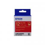 Epson LK-4RKK Gold on Red Satin Ribbon Label Cartridge 12mm x 5m - C53S654033 EPC53S654033
